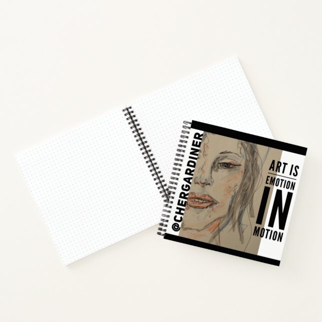 Schöne Kunst Zeitschrift Optionen Sie werden Schat Notizbuch (Innenseite)