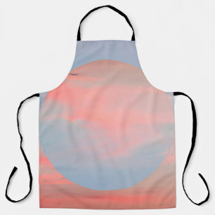 Schöne Kunstkollektion mit schönem Himmelsuntergan Schürze