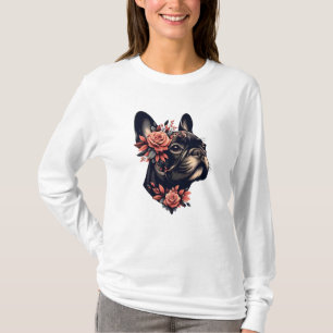 Schöne künstlerische Frenchie T-Shirt