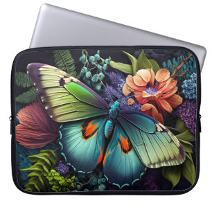 Schöne künstlerische SchmetterlingsIllustration Laptopschutzhülle
