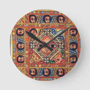 Schöne Kunstuhr Runde Wanduhr