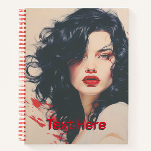 Schöne Lady #02 Notizbuch