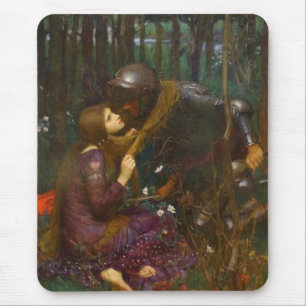 Schöne Lady ohne Mitleid Mousepad