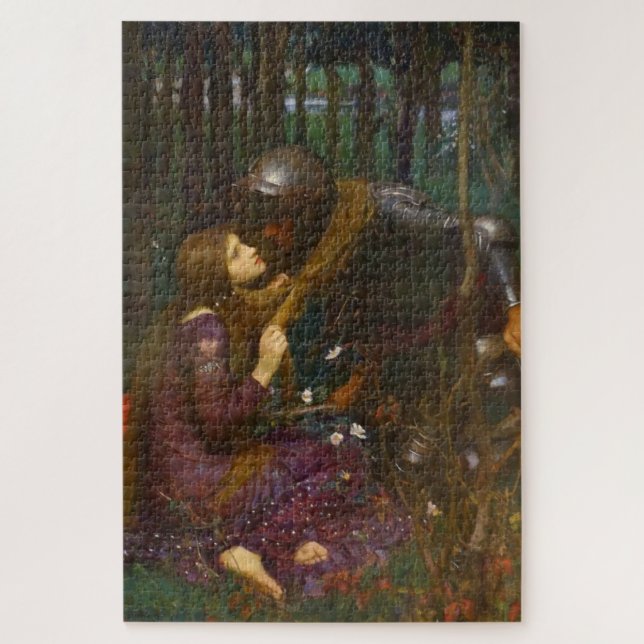 Schöne Lady ohne Mitleid Puzzle (Vertikal)