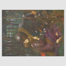 Schöne Lady ohne Mitleid Seidenpapier