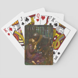 Schöne Lady ohne Mitleid Spielkarten