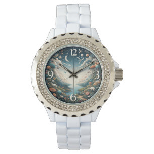 Schöne Landschaft Armbanduhr