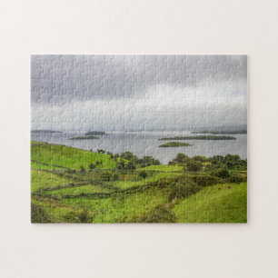 Schöne Landschaft auf Irland Puzzle