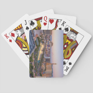 Schöne Landschaft Deck beim Kartenspielen Spielkarten