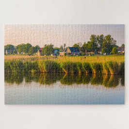 Schöne Landschaft der Niederlande Puzzle