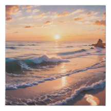 Schöne Landschaft der Strandwachen