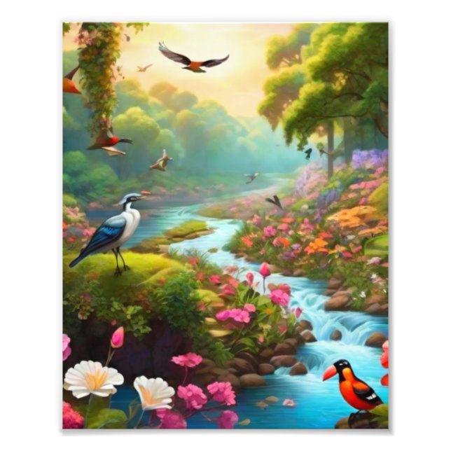 Schöne Landschaft Foto Erweiterung (Vorne)