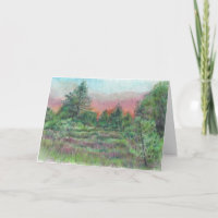 Schöne Landschaft Kunst Bäume glücklich Geburtstag
