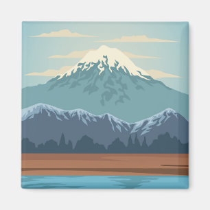 Schöne Landschaft Magnet