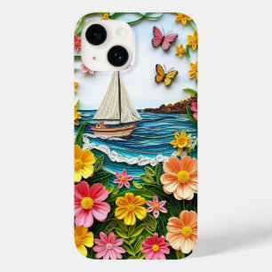 Schöne Landschaft mit Segelboot Case-Mate iPhone 14 Hülle