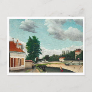 Schöne Landschaft von Rousseau Unterhaltung Erinne Postkarte