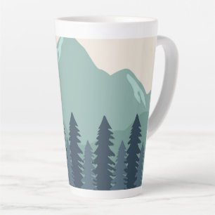 Schöne Landschaften Milchtasse