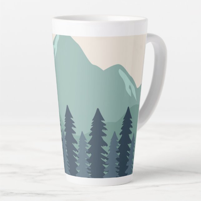 Schöne Landschaften Milchtasse (Rechte Ecke)