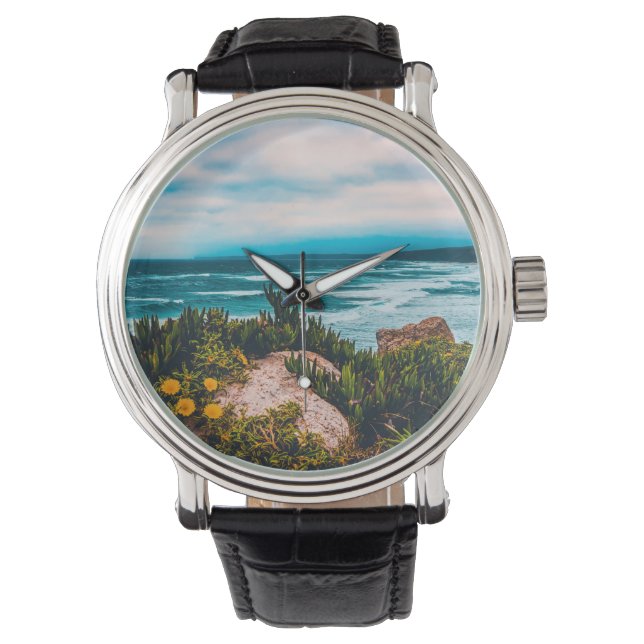 Schöne Landschaftliche Armbanduhr (Vorderseite)