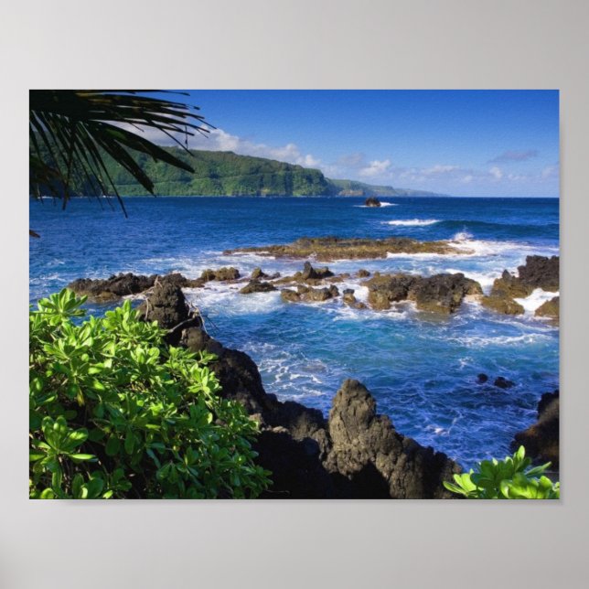 Schöne Landschaftliche Plakatwerbung Poster (Vorne)