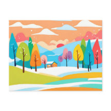 Schöne Landschaftskunst