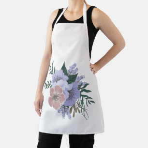 Schöne Lavendelblüten im Strauß Schürze