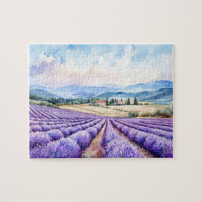 Schöne Lavendelfelder Puzzle (Von Creator hochgeladen)