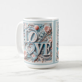 Schöne Layered-Liebe-Tasse Kaffeetasse