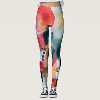 Schöne Leggings der Abstrakten Kunst