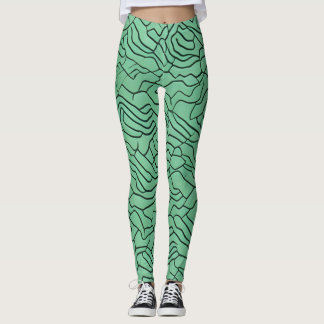 Schöne Leggings der Abstrakten Kunst