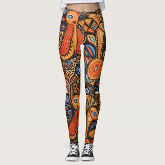 Schöne Leggings der Abstrakten Kunst