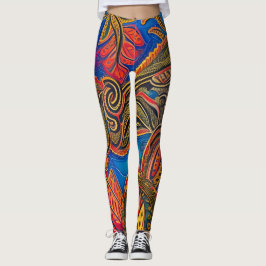 Schöne Leggings der Abstrakten Kunst