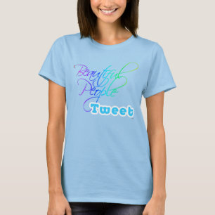 Schöne Leute tweeten - dunkle FarbT - Shirts