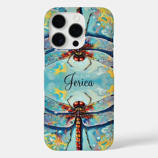 Schöne Libellen Case-Mate iPhone Hülle (Rückseite)