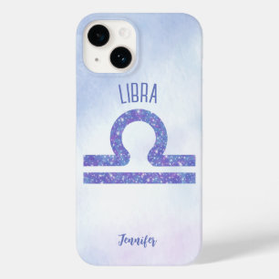 Schöne Libra Astrologie Signieren Personalisiert L Case-Mate iPhone 14 Hülle