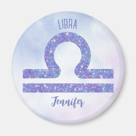 Schöne Libra Astrologie Signieren Personalisiert L Magnet