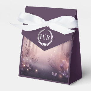 Schöne Lichter in Woodland glühende Hochzeit Geschenkschachtel