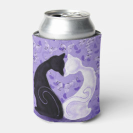 Schöne Liebe Cooler mit Cat Couple Dosenkühler
