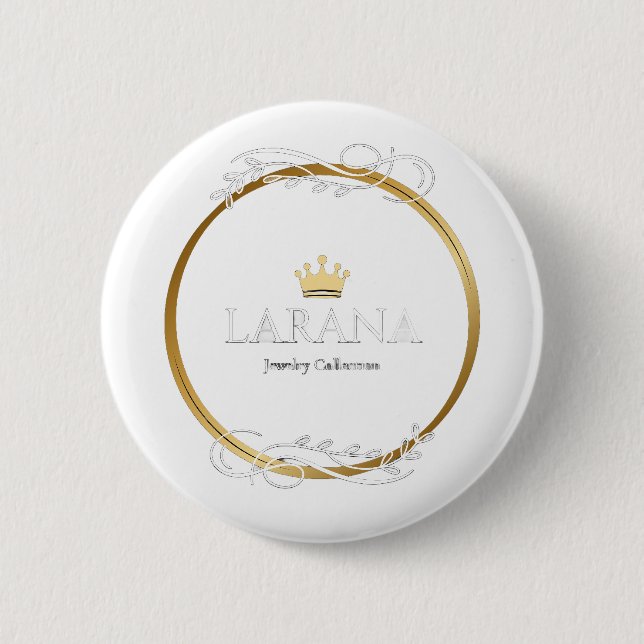 Schöne Liebe Dich Selbst Button-Schmuck Button (Vorderseite)