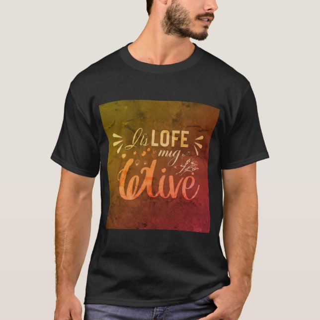 Schöne Liebe: Einzigartige Couple Designs für das  T-Shirt (Vorderseite)