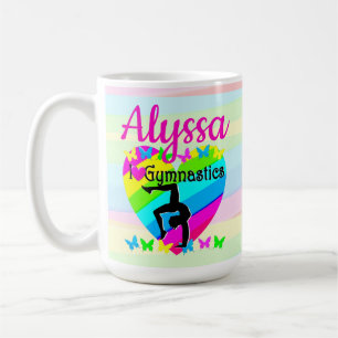 SCHÖNE LIEBE GYMNASTICS FÜR DESIGN KAFFEETASSE