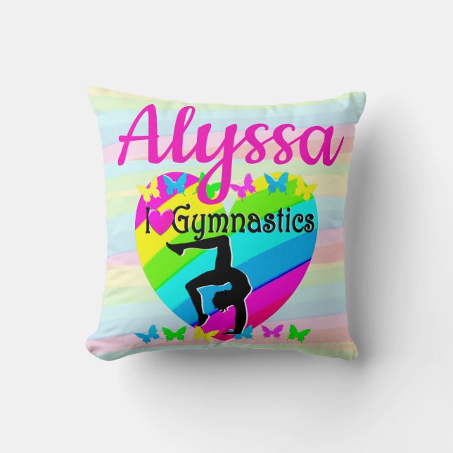 SCHÖNE LIEBE GYMNASTICS FÜR DESIGN KISSEN (Vorderseite)