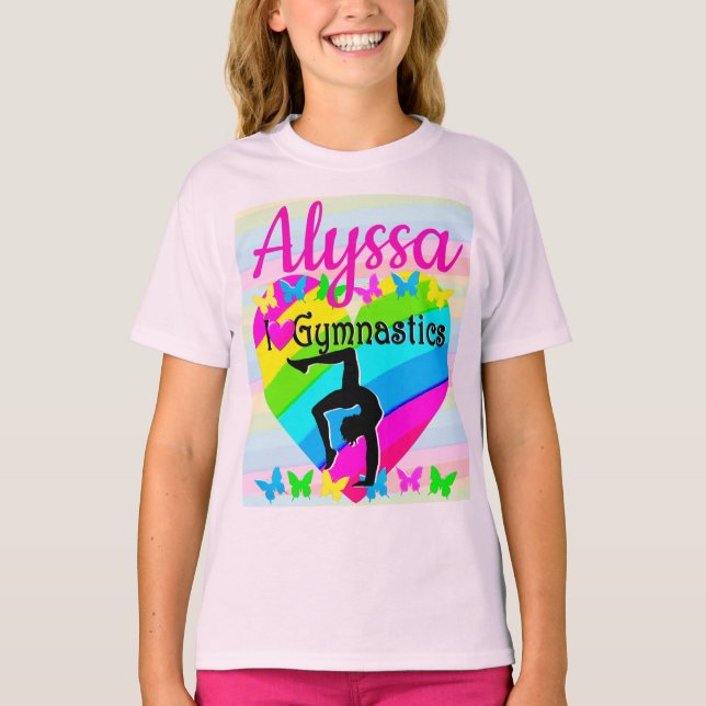 SCHÖNE LIEBE GYMNASTICS FÜR DESIGN T-Shirt (Vorderseite)