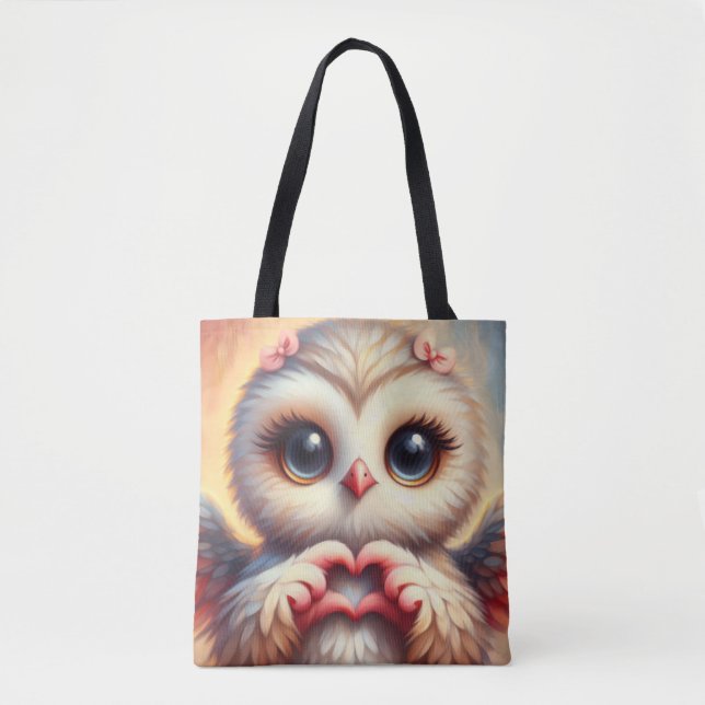 Schöne Liebe Herz Owl (Vorderseite)