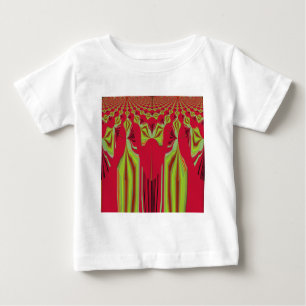 Schöne, liebevoll rote und gelbe afrikanische Trib Baby T-shirt