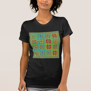 Schöne, liebliche Maya-ethnische Druckvektorgestal T-Shirt