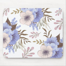 Schöne Lila Blume Mousepad