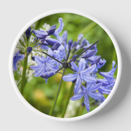 Schöne Lila Blume Uhr