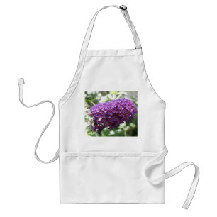 Schöne Lila Buddleia Blume Schürze