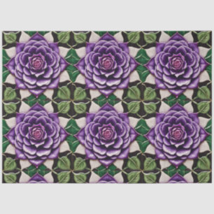 Schöne Lila Rose Trendy Collection Seidenpapier